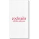 Big Word Cocktails Deville Guest Towels Image 3 of 4